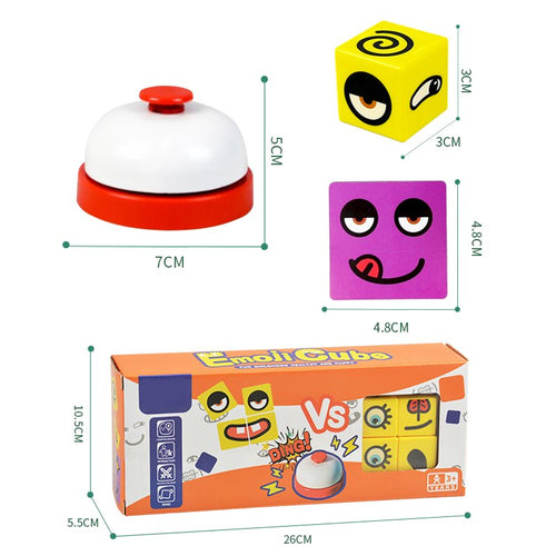 Buy 2 Players Emoji Cube Battle Game Online