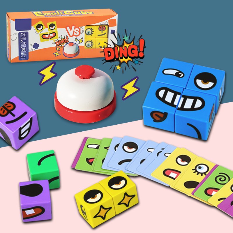 Buy 2 Players Emoji Cube Battle Game Online