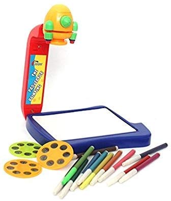 Children's projector painting toy set.