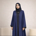 Elastic Open Front Abayas For Girls & Women | New Girls Abaya Collection| Ladies Abaya New Collection | New Article Derwesh Hijab | Derwesh Hijab Original | For Women | For Girls
