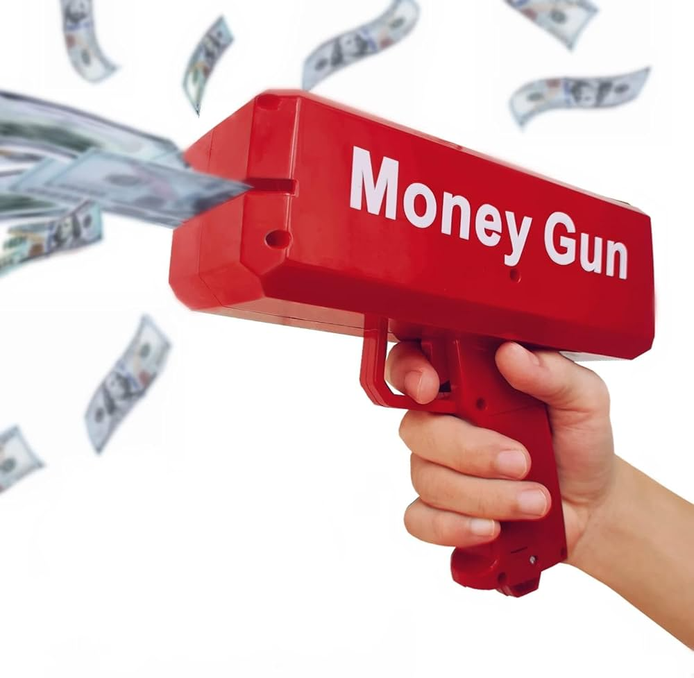 Money Gun Toy