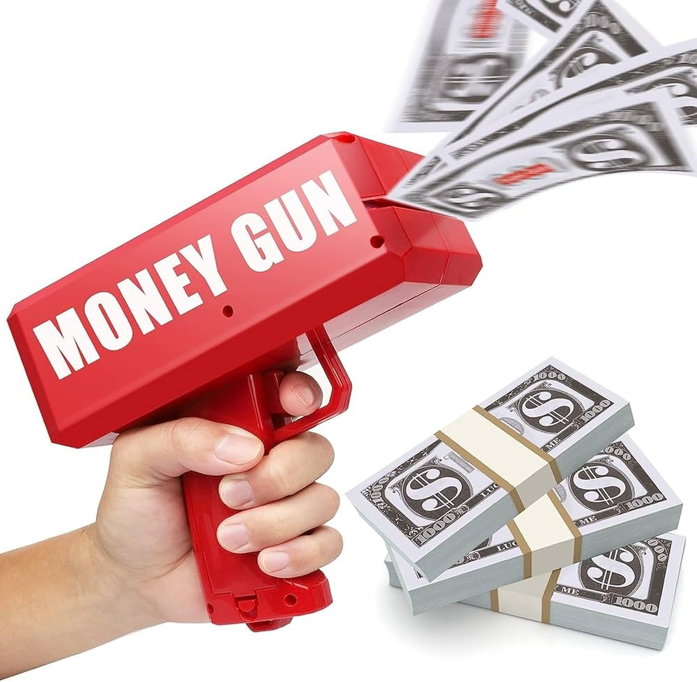 Money Gun Toy