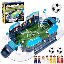 Interactive Tabletop Football Battle Game with 6 Mini Balls