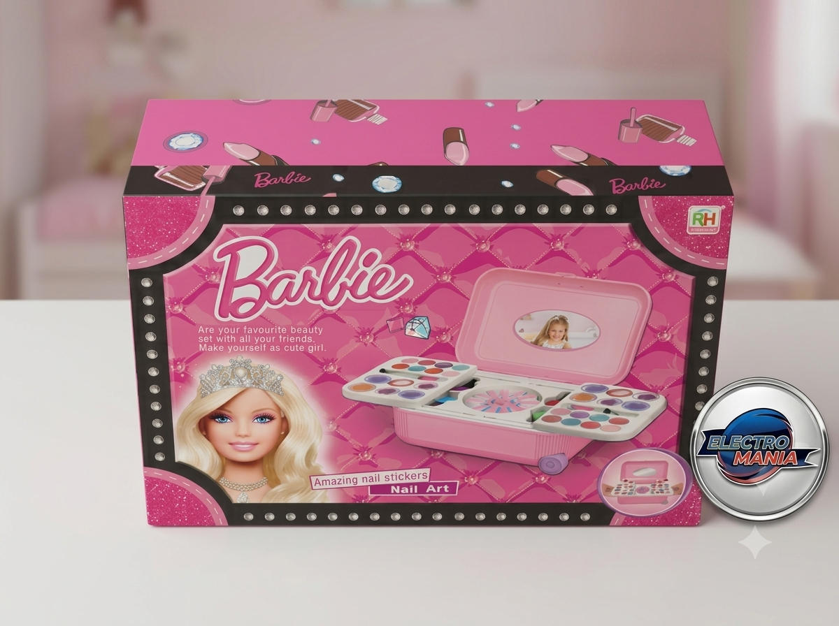 Barbie Doll Makeup and Nail Art Kit
