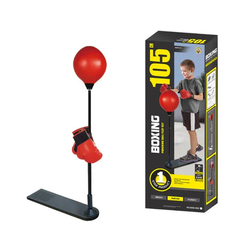 Children's boxing punch stand set