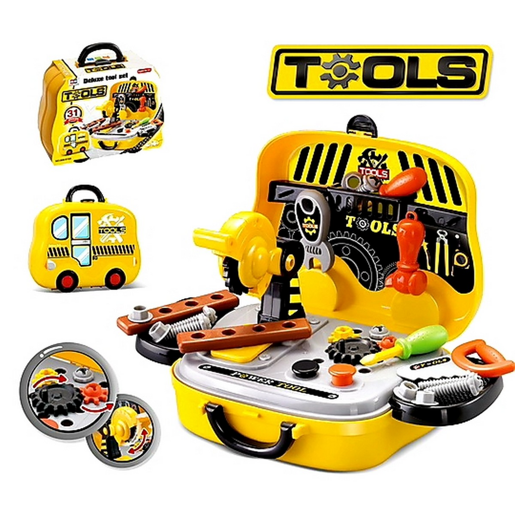 Portable Bus-Shaped Tool Case