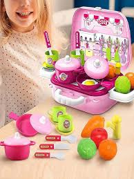 25-Piece Little Chef Pretend Play Kitchen Set