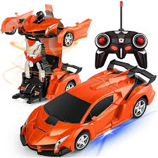 Robot Transform RC Car Robot, 2 In 1 Remote Control Car