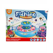 Fishing Game for Kids Double Layer Rotating