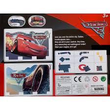 McQueen Cars Racing Track 29 pcs Parking Garage (Electro-mania)