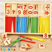 Intelligent Sticks Math Learning Toy - Multicolor