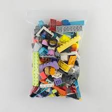 LEGO Bricks mixed colours 600