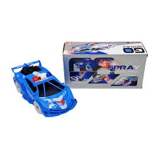 Spray Universal Wheel Police Car Toy with Mist Exhaust & Illuminated Wheels – Premium Edition by Electro-Mania