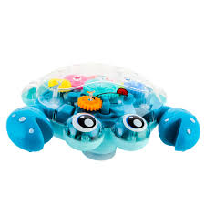 Interactive Toy For Children, Crab Model, Plastic
