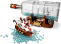 Leviathan Ship in a Bottle Construction Building Blocks Toy Set (962 Pieces) – Premium Collection by Electro-Mania
